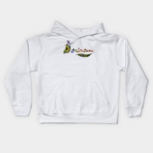 Dominicana in flowers Kids Hoodie